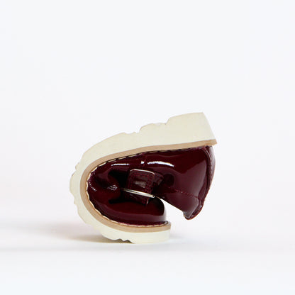 Luna Red Patent Girls Kids Shoe