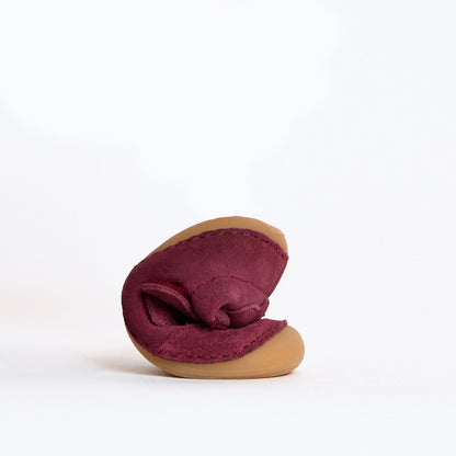 Rocket Purple Suede First Walker Trainer