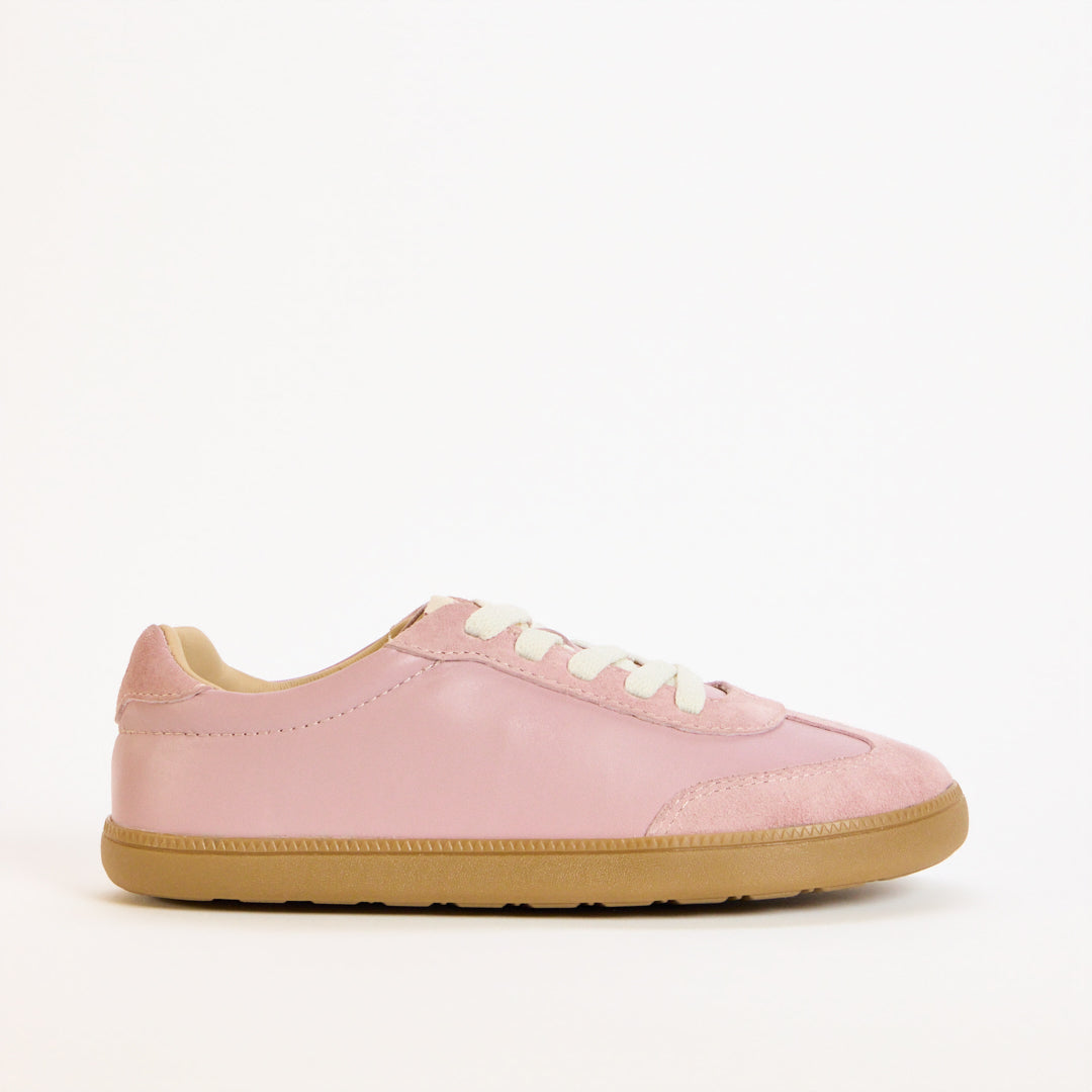 Kai Dusty Pink Leather Juniors Barefoot Trainer