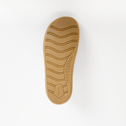 Ash Rose Gold Leather Kids Barefoot Trainer