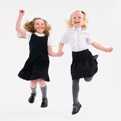 Aurora Black Patent Girls Kids Shoe