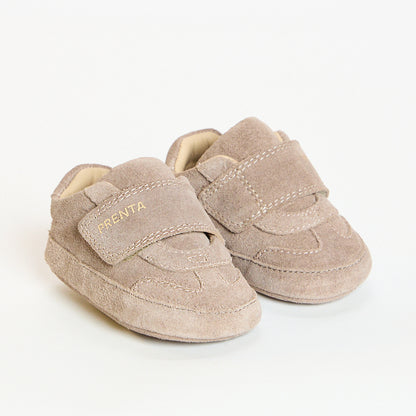 Nova Mushroom Suede Soft Sole Trainer