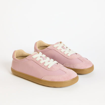 Kai Dusty Pink Leather Juniors Barefoot Trainer