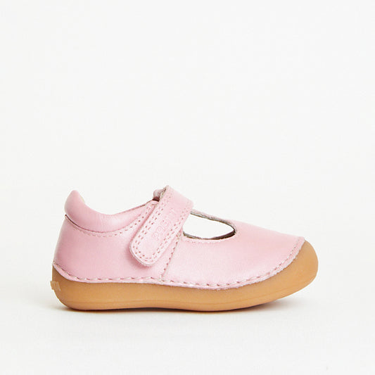 Atlas Pink Metallic First Walker Shoe