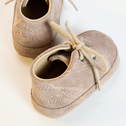 Alba Mushroom Suede Soft Sole Bootie