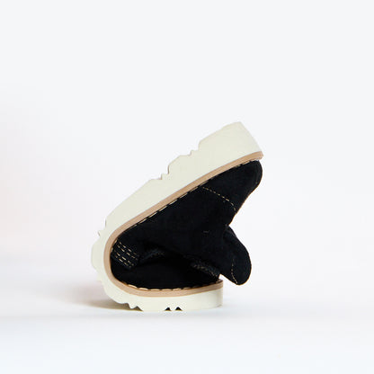 Orion+ Black Premium Suede Kids Boot