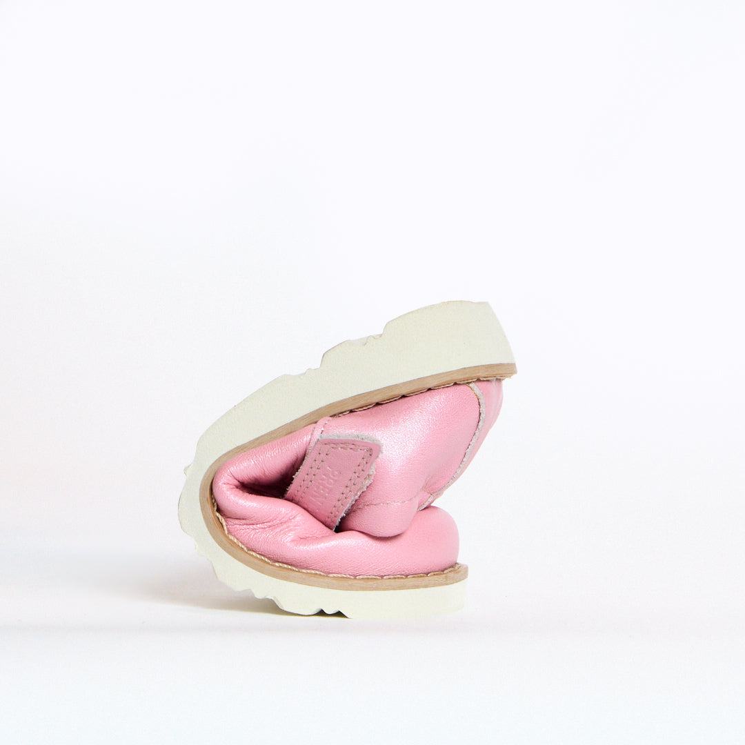 Aurora Pink Metallic Girls Kids Shoe