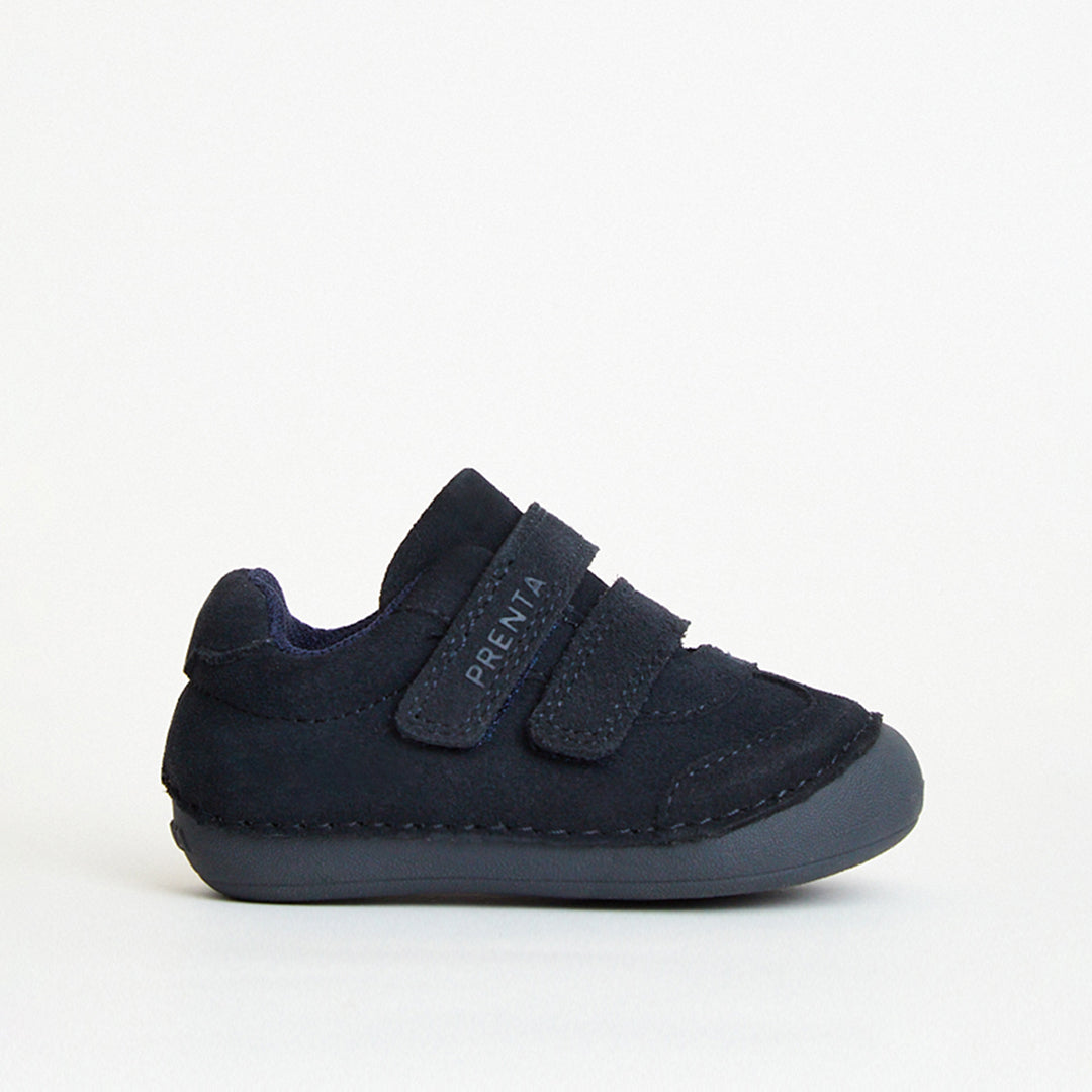 Rocket Navy Suede First Walker Trainer