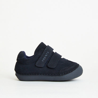 Rocket Navy Suede First Walker Trainer