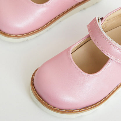 Aurora Pink Metallic Girls Kids Shoe