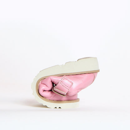 Luna Pink Metallic Girls Kids Shoe