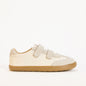 Ash White Leather Kids Barefoot Trainer