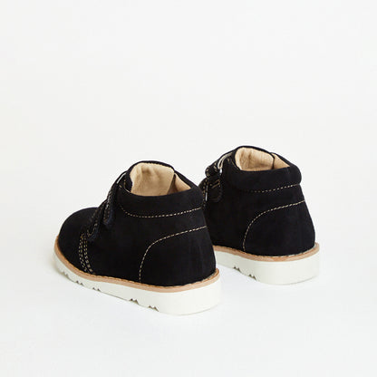 Orion+ Black Premium Suede Kids Boot