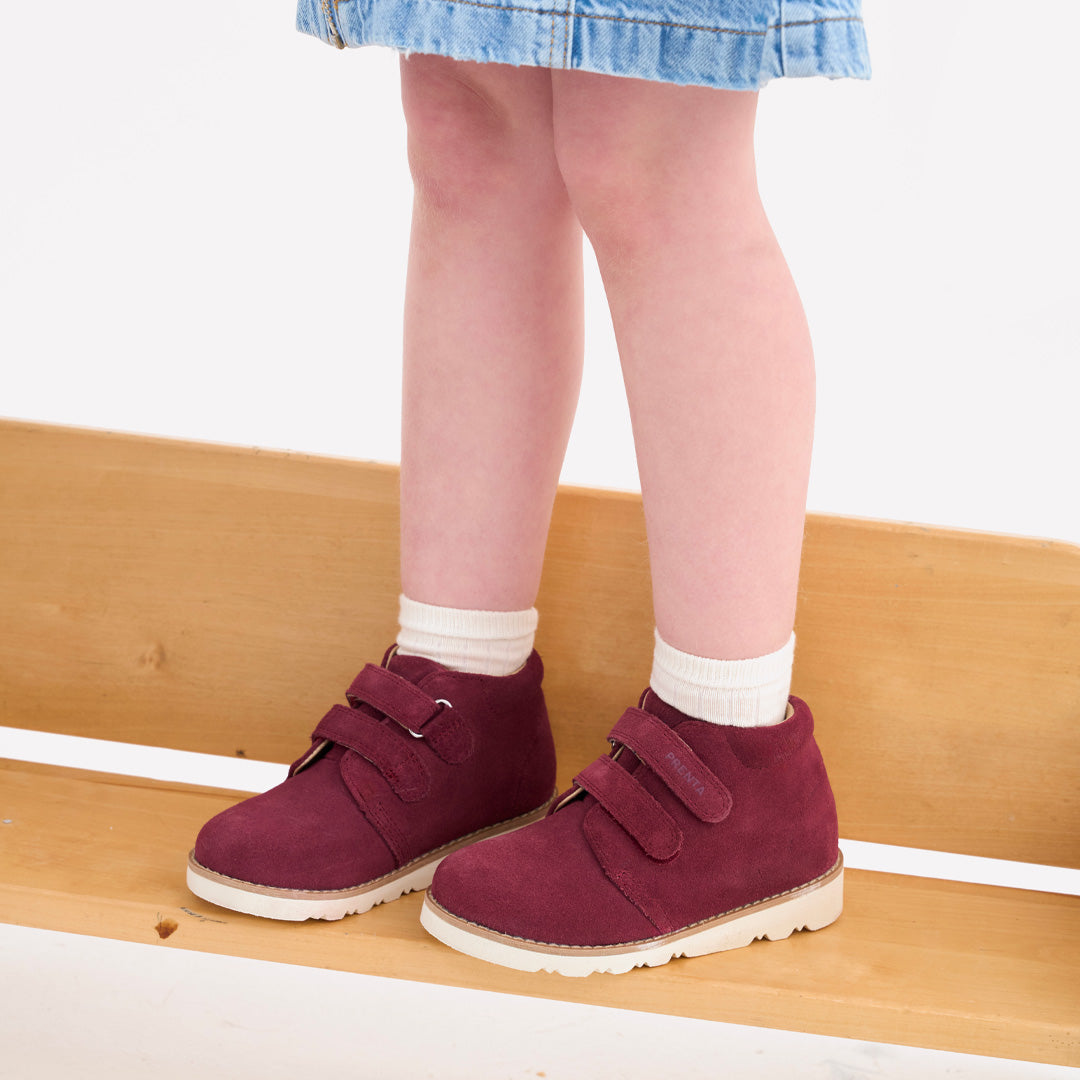 Orion Purple Suede Kids Boot
