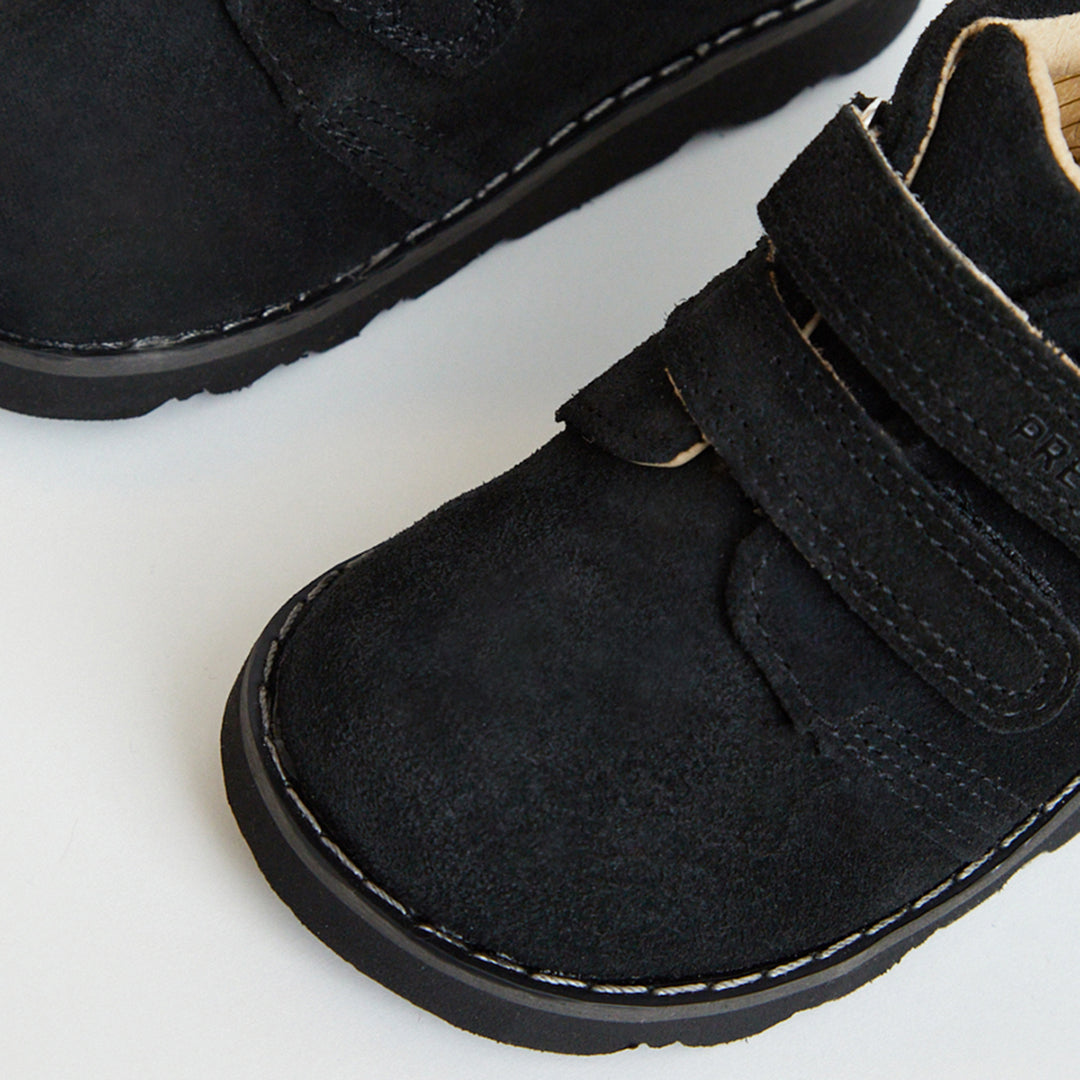 Orion Black Suede Kids Boot
