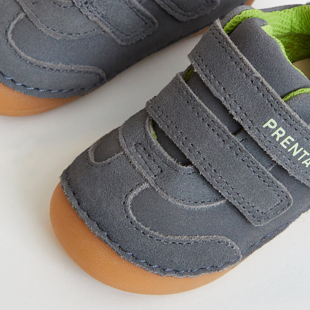 Rocket Charcoal Suede First Walker Trainer