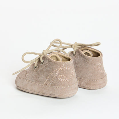 Alba Mushroom Suede Soft Sole Bootie