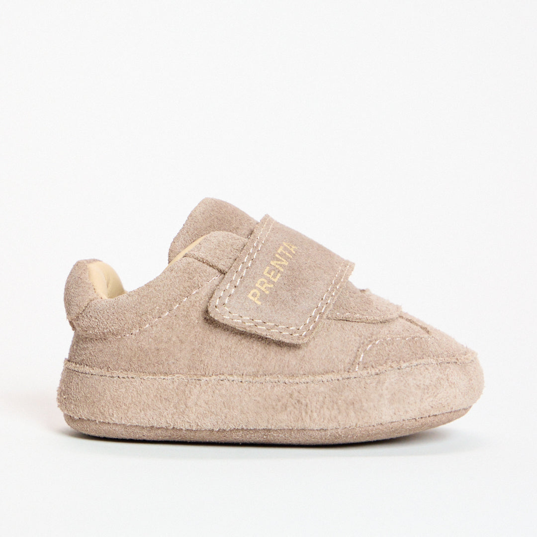 Nova Mushroom Suede Soft Sole Trainer