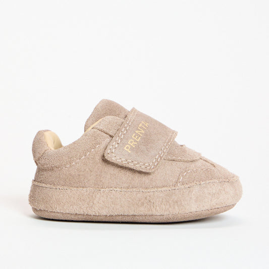Nova Mushroom Suede Soft Sole Trainer