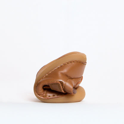 Rocket Tan Leather First Walker Trainer