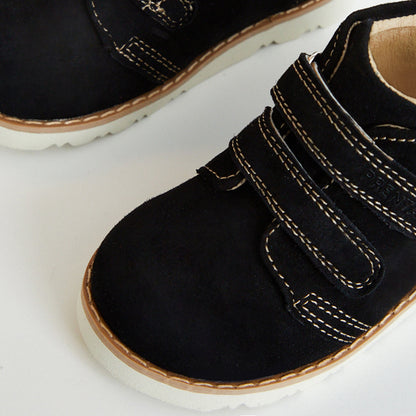 Orion+ Black Premium Suede Kids Boot