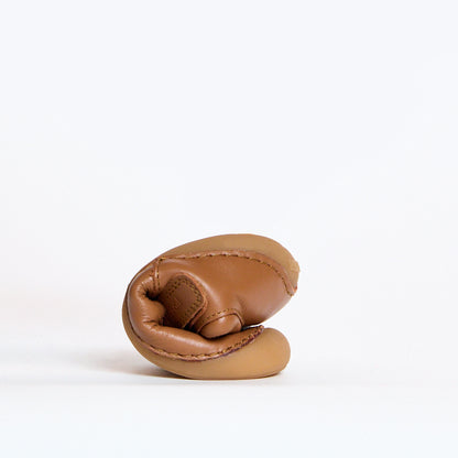 Atlas Tan Leather First Walker Shoe