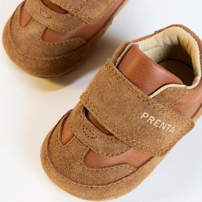 Nova Tan Leather Soft Sole Trainer