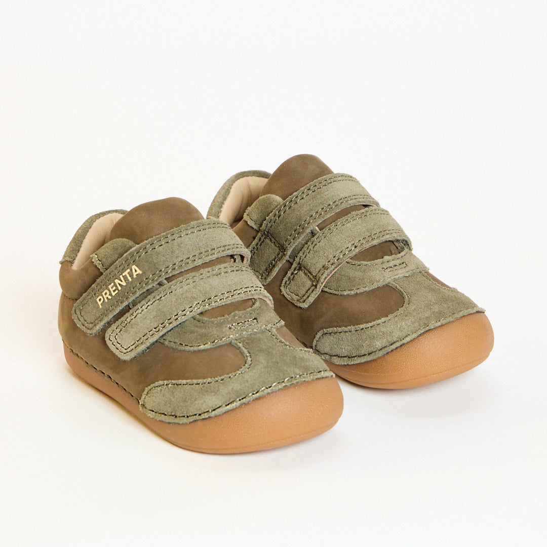 Rocket Khaki Nubuck First Walker Trainer