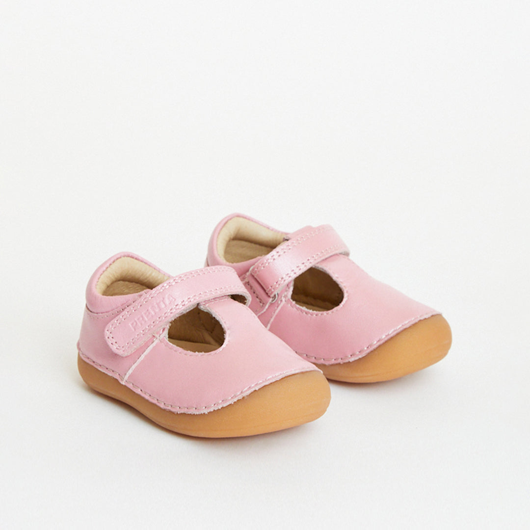 Atlas Pink Metallic First Walker Shoe