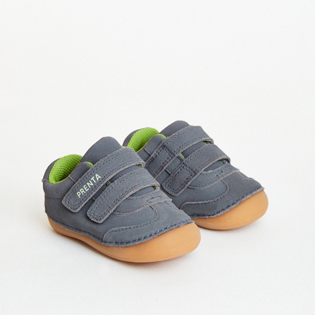 Rocket Charcoal Suede First Walker Trainer