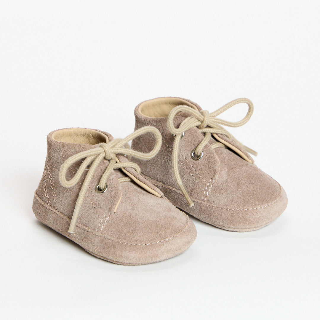 Alba Mushroom Suede Soft Sole Bootie