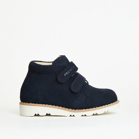 Orion Navy Suede Kids Boot