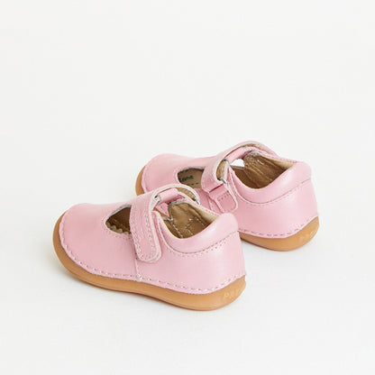 Atlas Pink Metallic First Walker Shoe
