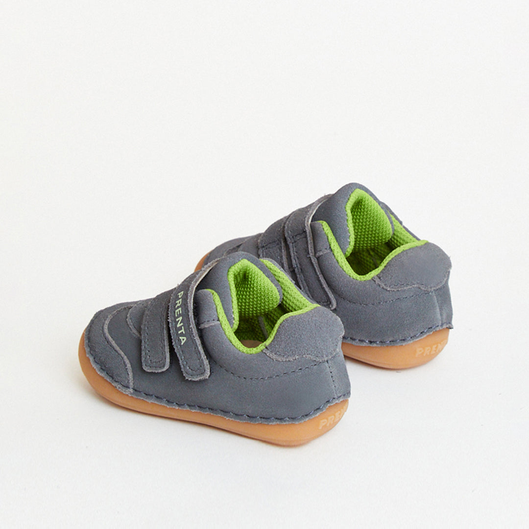 Rocket Charcoal Suede First Walker Trainer