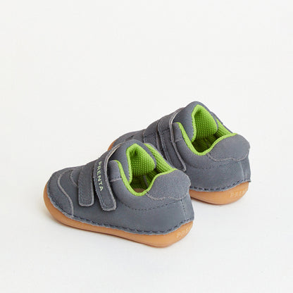 Rocket Charcoal Suede First Walker Trainer
