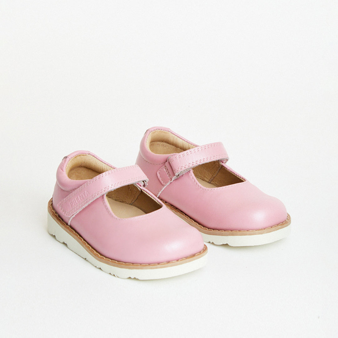 Aurora Pink Metallic Girls Kids Shoe