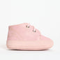 Alba Pink Sparkle Suede Soft Sole Bootie