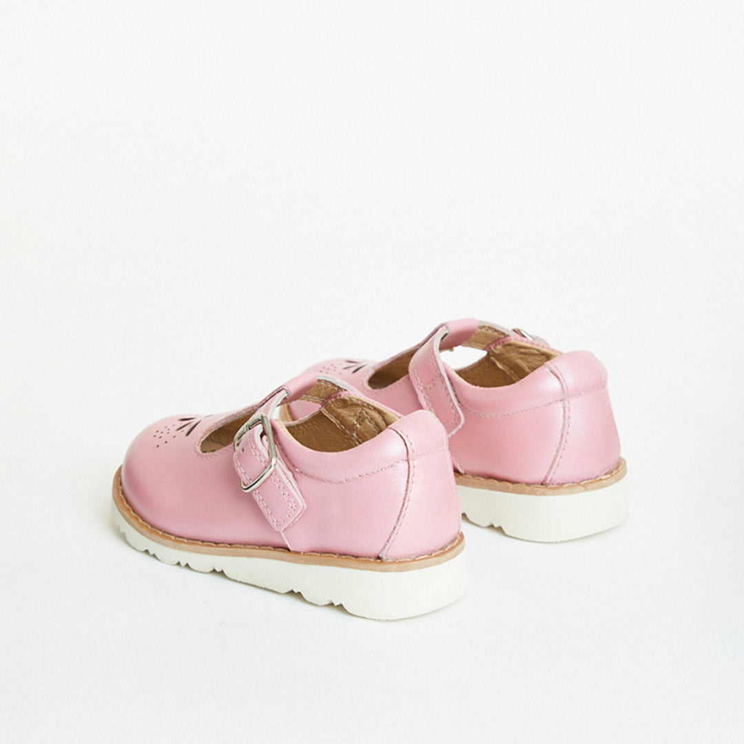 Luna Pink Metallic Girls Kids Shoe