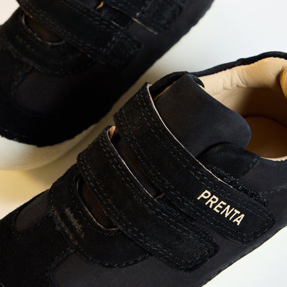Rocket Black Nubuck First Walker Trainer