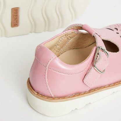 Luna Pink Metallic Girls Kids Shoe