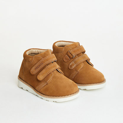 Orion Tan Suede Kids Boot